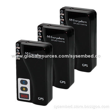 SIM Card GPS Tracking Device with SOS Call, Rechargeable and Changeable Internal Battery